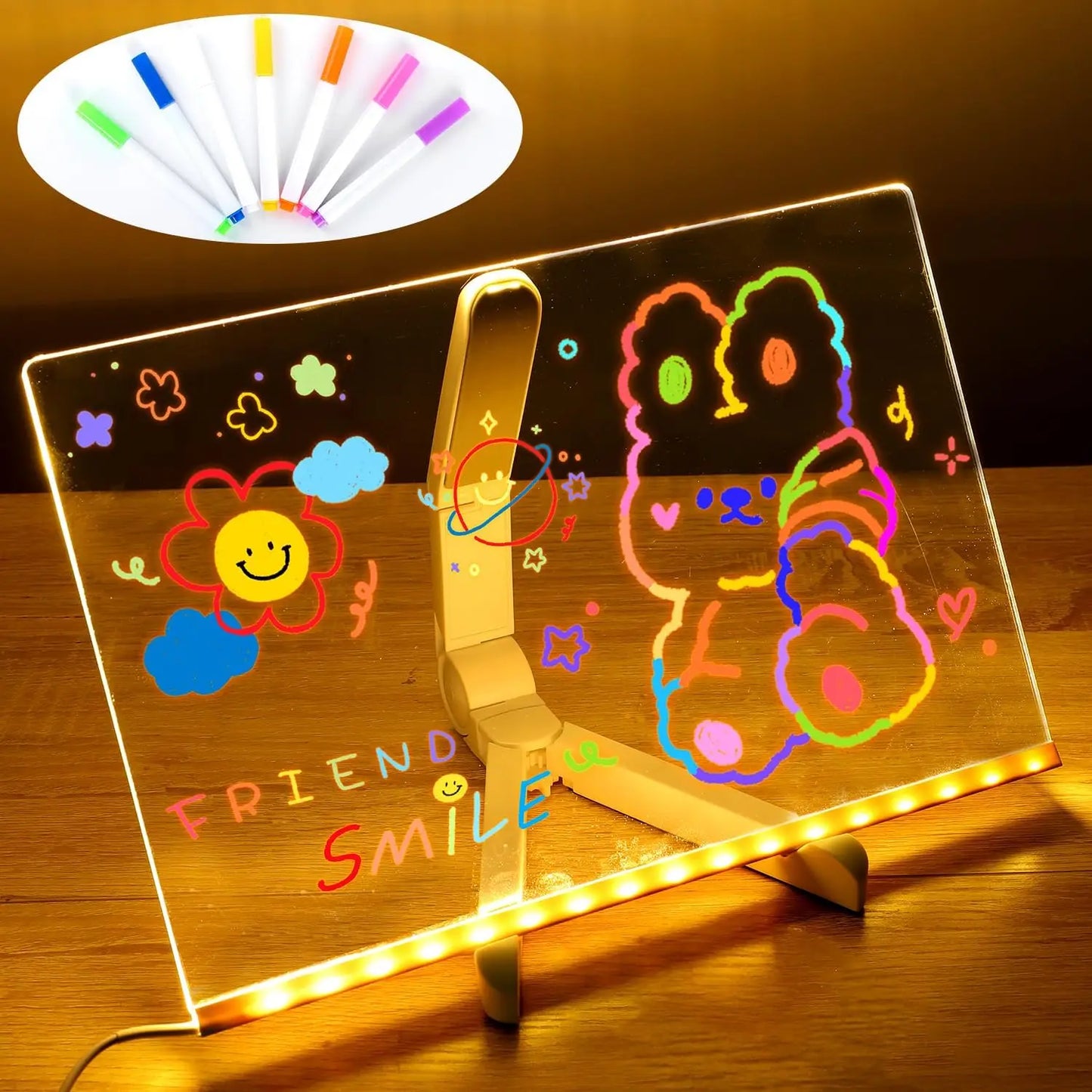 DoodleGlow LED Drawing Board