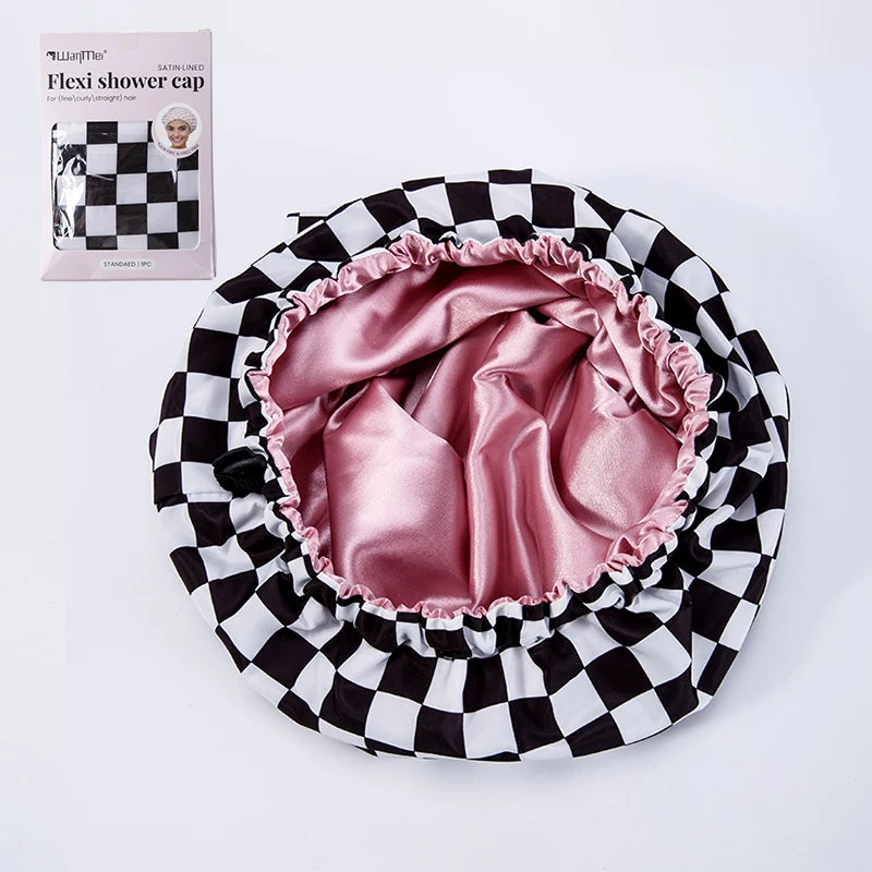 SatinCrown Shower Cap