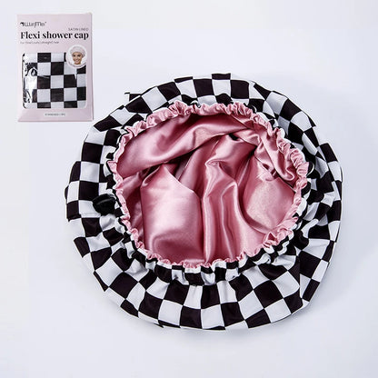 SatinCrown Shower Cap