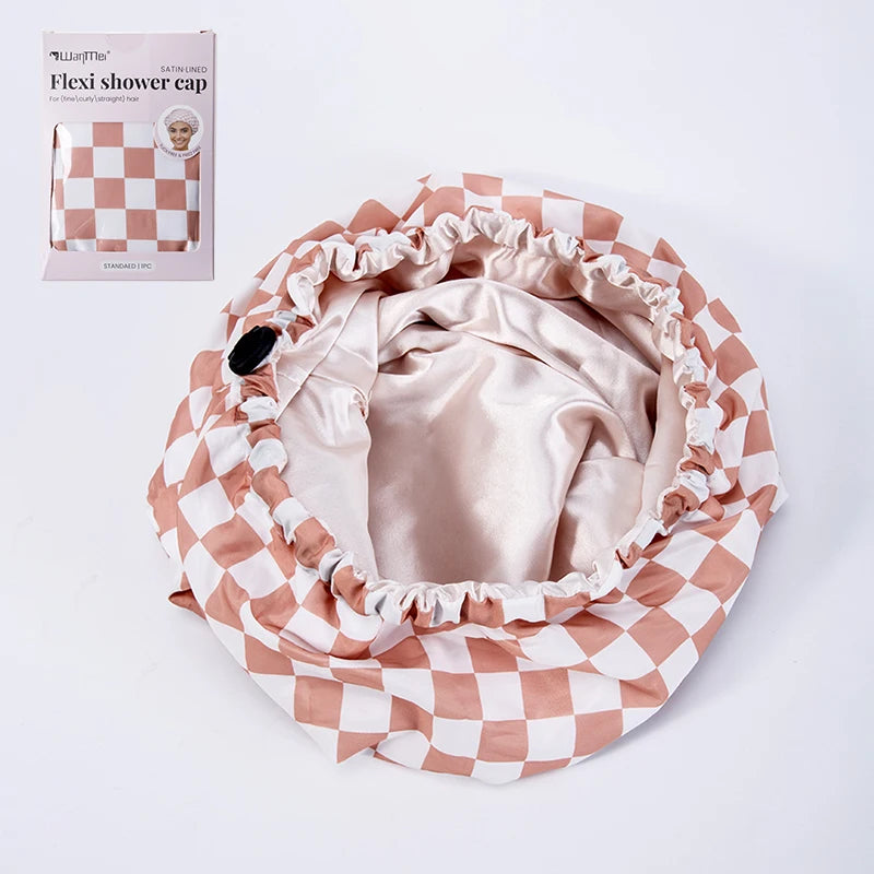 SatinCrown Shower Cap